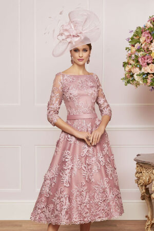 pink floral mother of the bride dresses